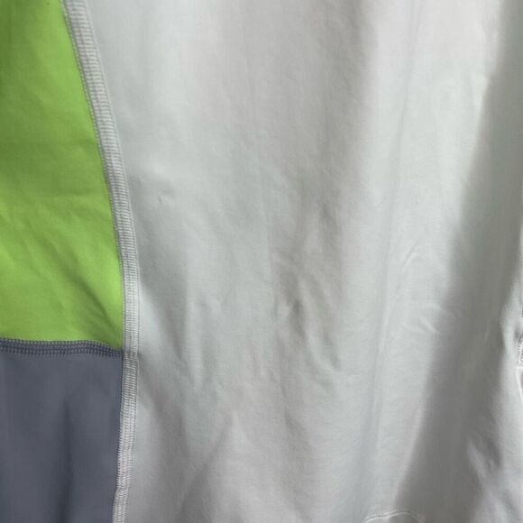 LULULEMON TRAIL BOUND LONG SLEEVE 8 WHITE CLEAR MINT Top Running Hiking Workout - Picture 4 of 9